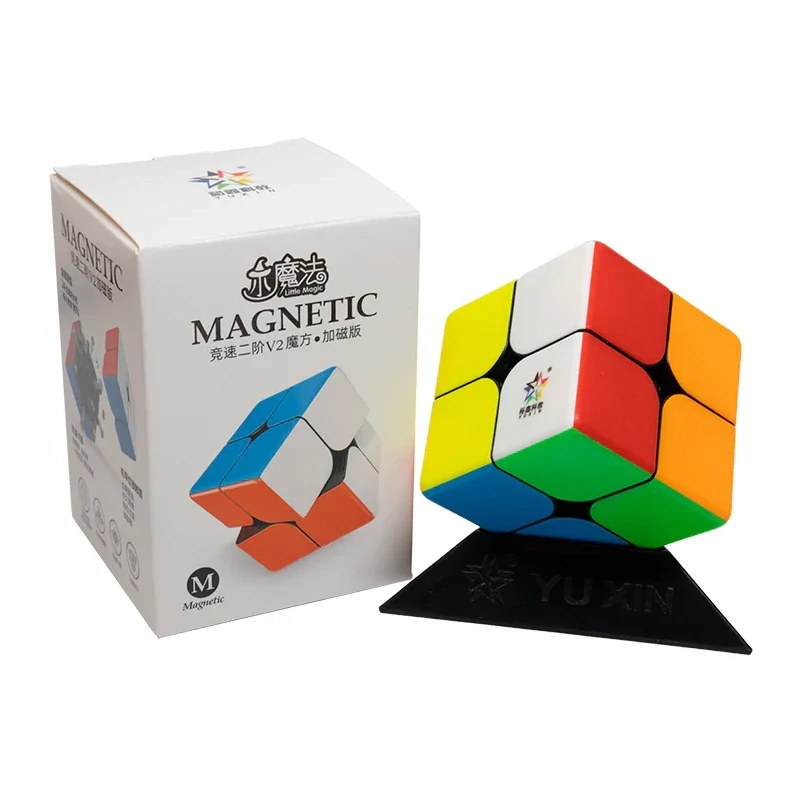 Kostka 2x2x2 YuXin Little Magic Magnetic V2 Stickerless