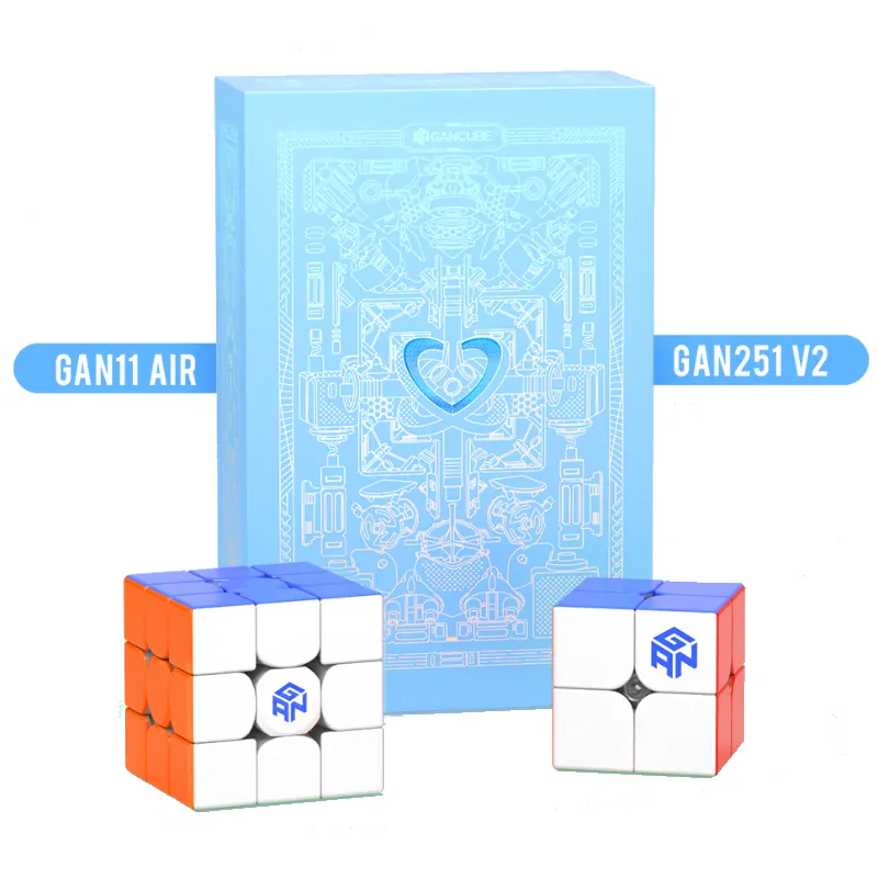 Dárková sada GAN Blue Box Bundle 2 (GAN 251 V2 & GAN 11 Air) Stickerless