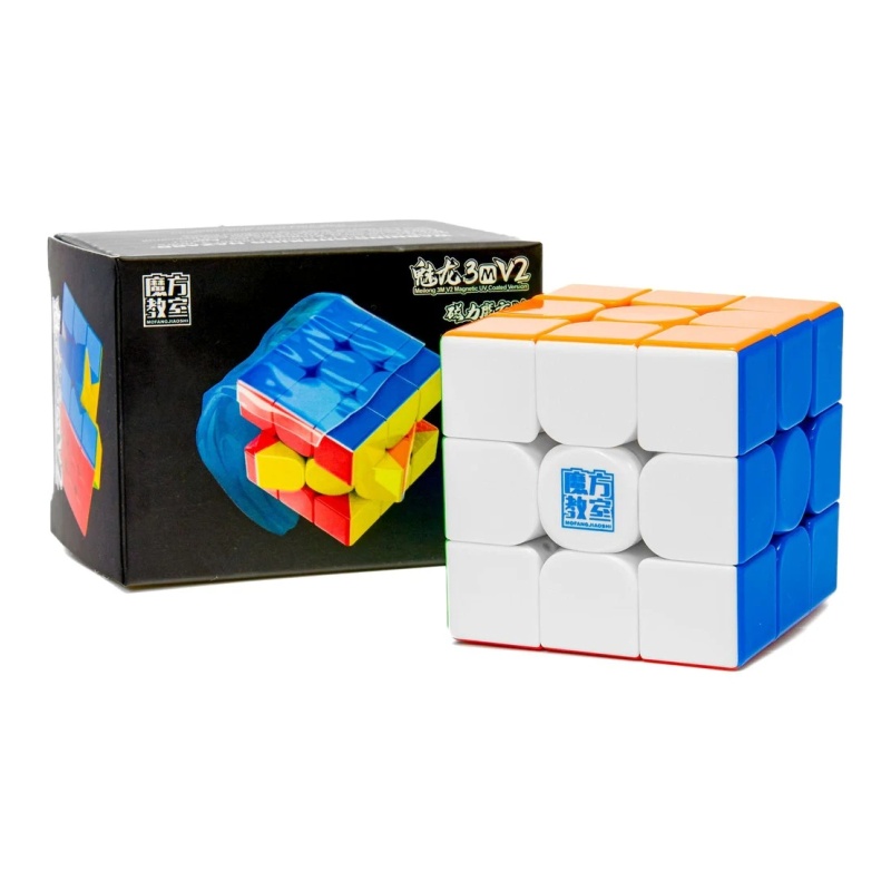 Kostka 3x3x3 MoYu MFJS Meilong V2 Magnetic UV coated Stickerless