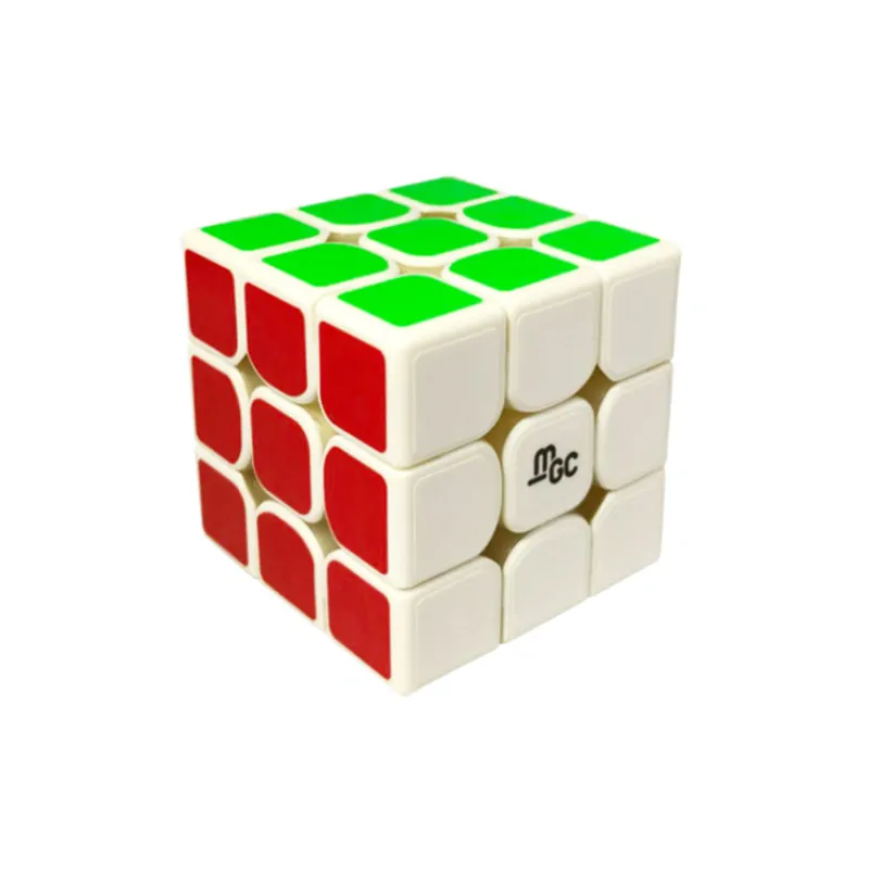 Kostka 3x3x3 YJ MGC Magnetic bílá
