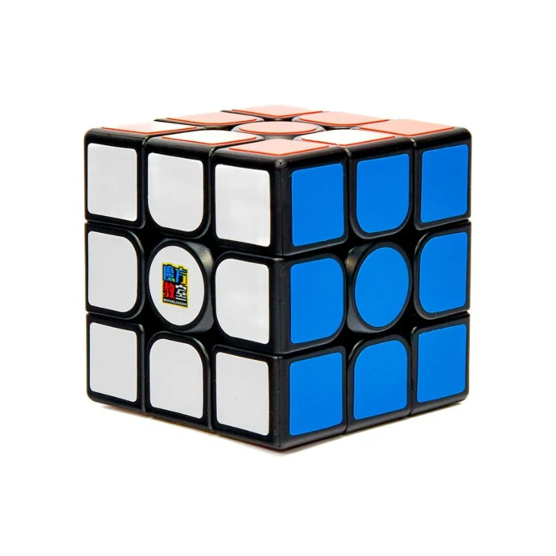 Kostka 3x3x3 MoYu MFJS Meilong M V2 Magnetic černá