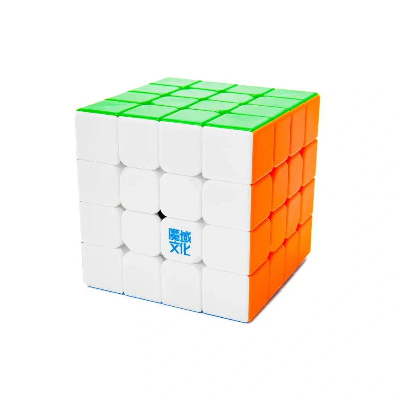 Kostka 4x4x4 MoYu AoSu V7 Single-Track Magnetic Stickerless