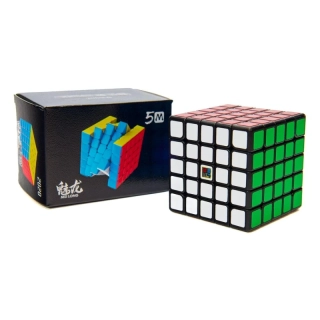 Kostka 5x5x5 MoYu MoFangJiaoShi Meilong Magnetic černá