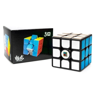 Kostka 3x3x3 MoYu MFJS Meilong Magnetic černá