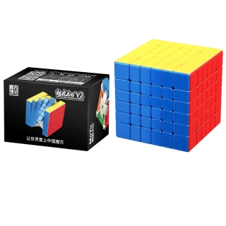Kostka 6x6x6 MoYu MFJS Meilong V2 Magnetic Stickerless