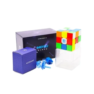 Kostka 3x3x3 MoYu Super RS3 V2 UV Magnetic  Stickerless
