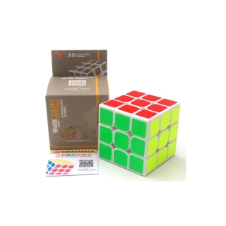Kostka 3x3x3 YJ GuanLong Plus bílá