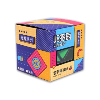 Pyraminx YJ Guanlong černá